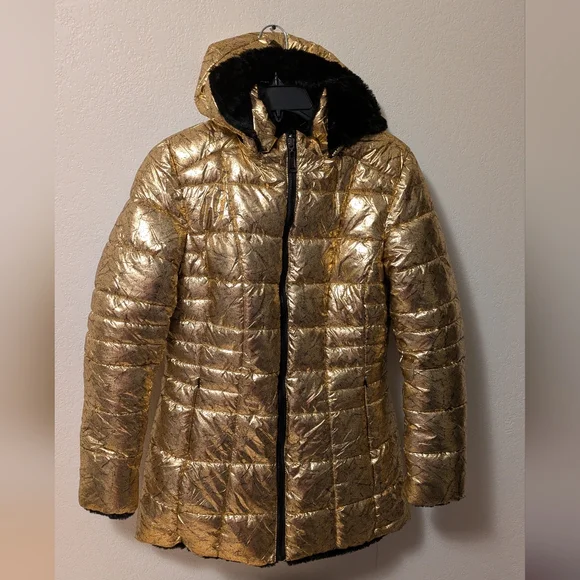 Fashion Nova Black Faux Fur Reversible Jacket - Picture 2 of 8